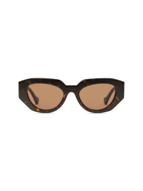 GUCCI Double G round-frame sunglasses