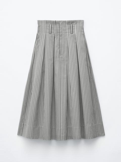 & Other Stories Pleated Midi Skirt