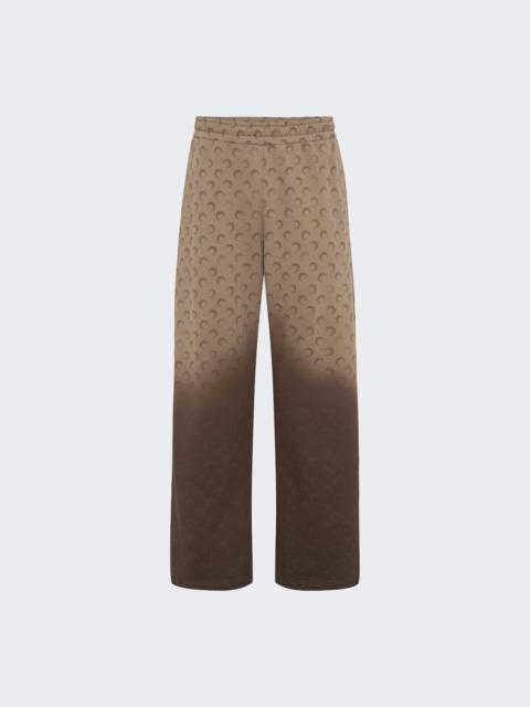 Marine Serre Faded Moon Sweatpants Taupe