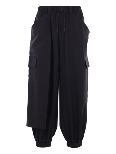 Y-3 drawstring-waist cargo pants