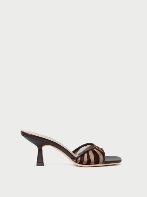 LOEFFLER RANDALL Tavia Zebra Mesh Mule
