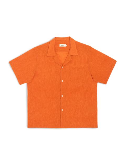 Bather Cantaloupe Ripple Camp Shirt