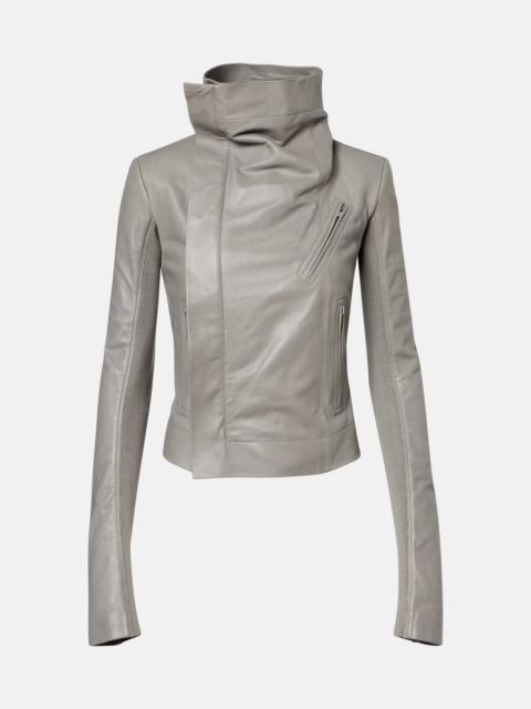 Rick Owens Leather biker jacket