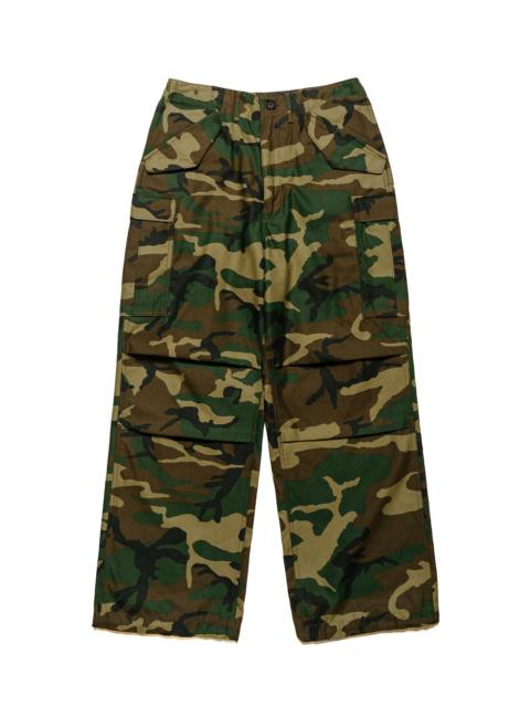 The Real McCoys MP23101 Trousers, Men's, Field, M-65 / Woodland Olive