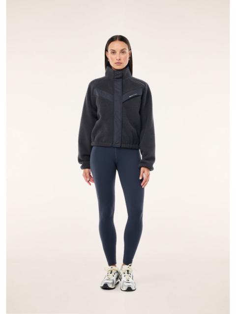 P.E NATION SHELTER SHERPA JACKET IN MARINE BLUE