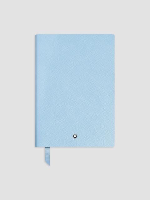 Montblanc Medium Leather Notebook - Blue
