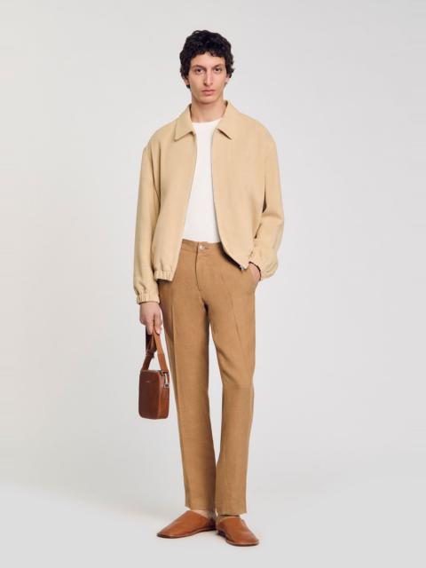 Sandro LINEN TROUSERS