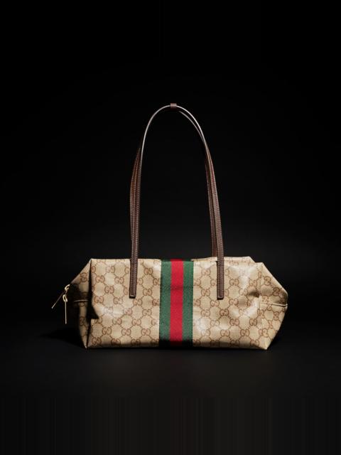 GUCCI Medium boston bag with Web