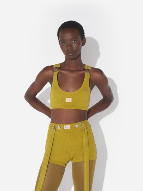 Jean Paul Gaultier THE GREEN GAULTIER PATCH BRA