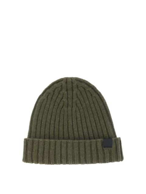 TOM FORD Ribbed Beanie Hats Green