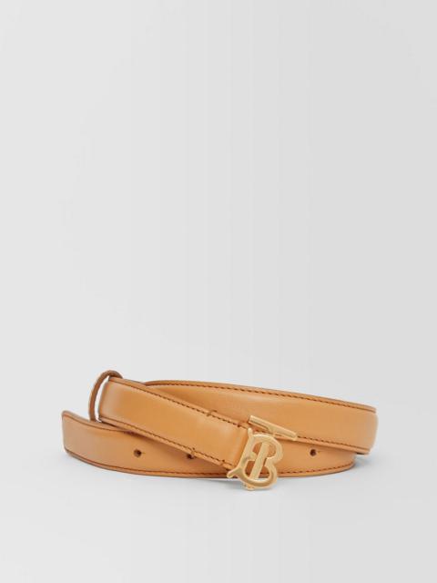 Burberry Monogram Motif Leather Belt