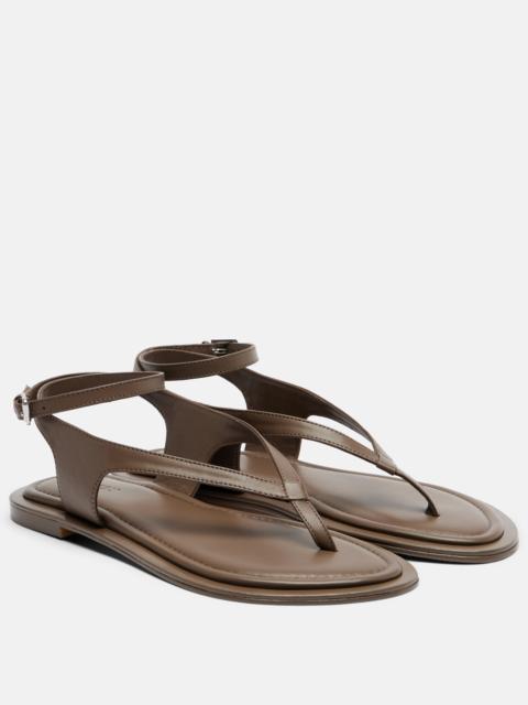 A.EMERY Sabine leather thong sandals