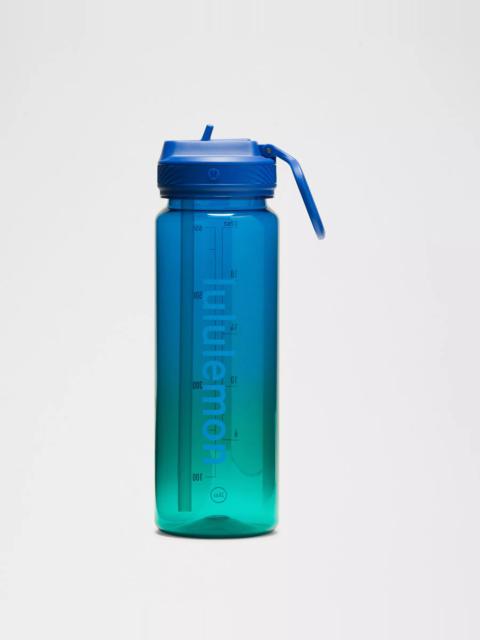 lululemon Back to Life Clear Bottle 24oz *Straw Lid