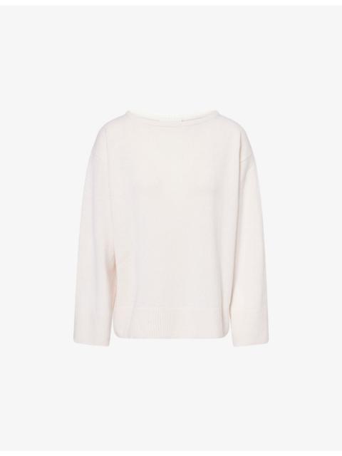 Reformation Beverly Round-Neck Cashmere and Wool-Blend Jumper