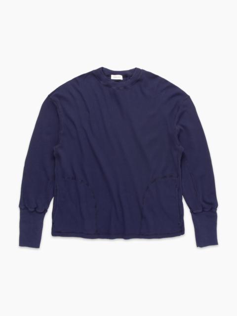 NICHOLAS DALEY Waffle Crewneck