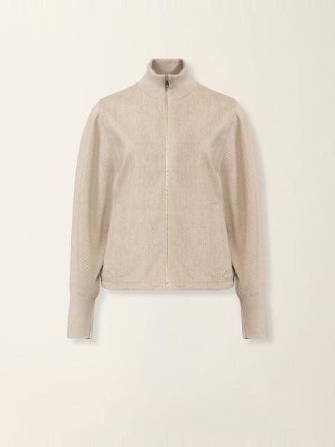 FABIANA FILIPPI Flannel bomber jacket