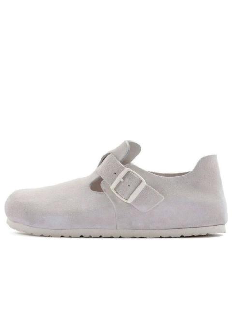BIRKENSTOCK Birkenstock London Suede Leather 'Antique White' 1024573