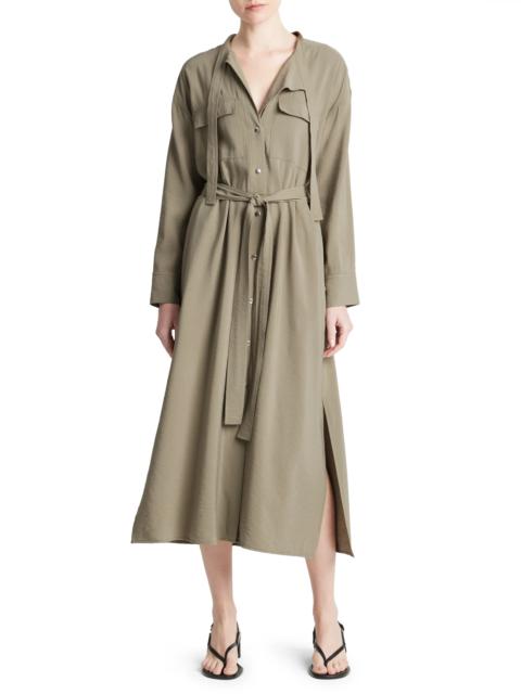 Long Sleeve Utility Shirtdress