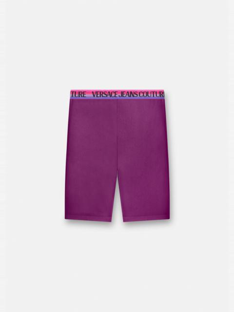VERSACE JEANS COUTURE Logo Bicycle Shorts