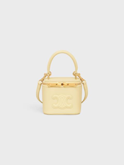 CELINE MINI VANITY CASE CUIR TRIOMPHE IN SMOOTH CALFSKIN