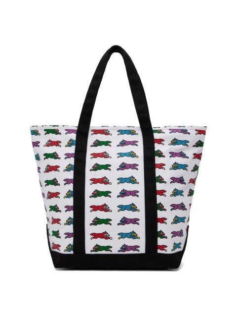 ICECREAM Multicolor Running Dog Tote