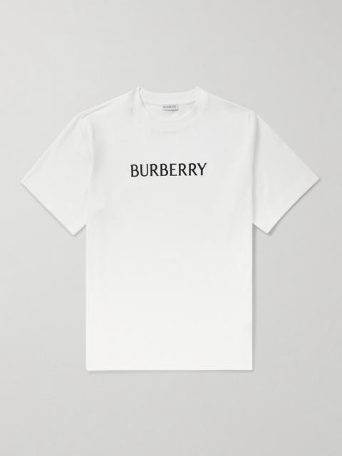 Burberry Seth Logo-Print Cotton-Jersey T-Shirt