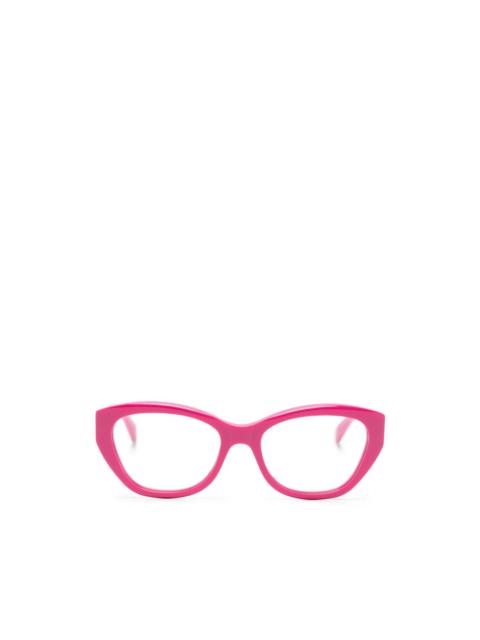 BALENCIAGA geometric-frame glasses
