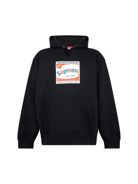 Shine logo-print hoodie