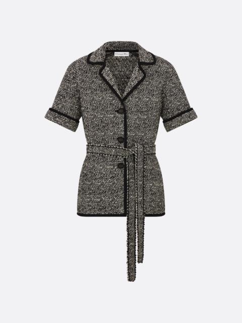 Dior Short-Sleeved Belted Jacket