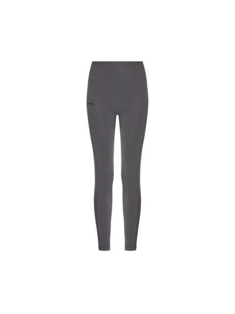 Women's Plant-Stretch Compressive Leggings - Volcanic Grey