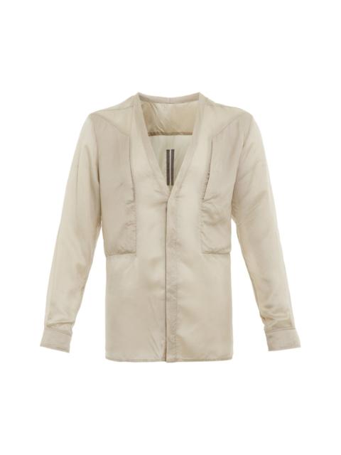 Rick Owens Fogpocket Long Sleeve Shirt