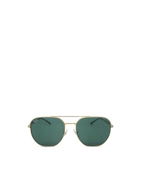 Ray-Ban pilot-frame double-bridge sunglasses