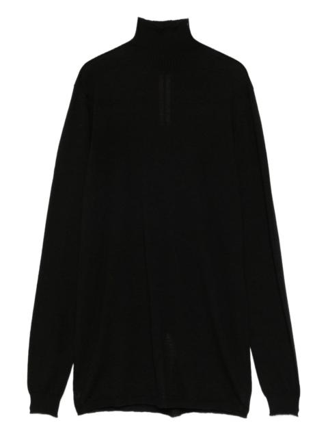 Rick Owens high-neck wool sweater