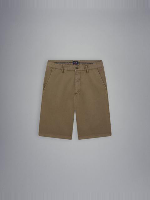 Paul & Shark Stretch organic cotton bermuda