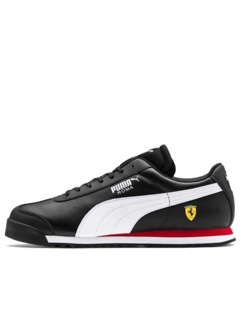 PUMA 사이트맵 Scuderia Ferrari Roma '블랙 화이트' 306083-10