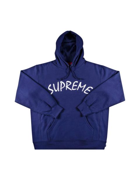 Store FTP Navy Logo Hoodie