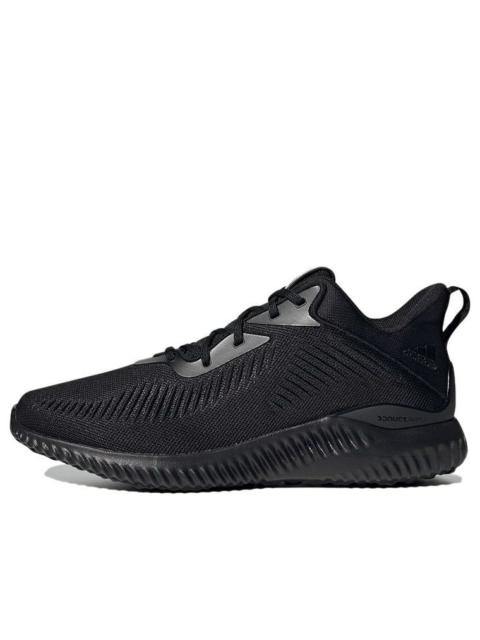 adidas adidas Alphabounce EK Shock Absorption Wear-resistant Non-Slip Low Tops Black GY5403