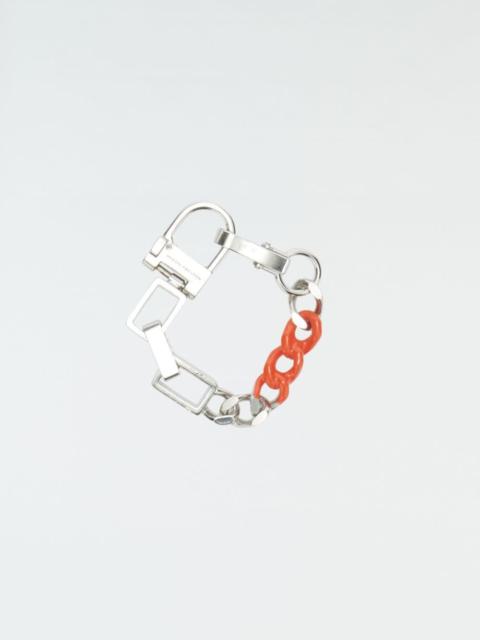 Heron Preston DIP DYE MULTICHAIN BRACELET SILVER