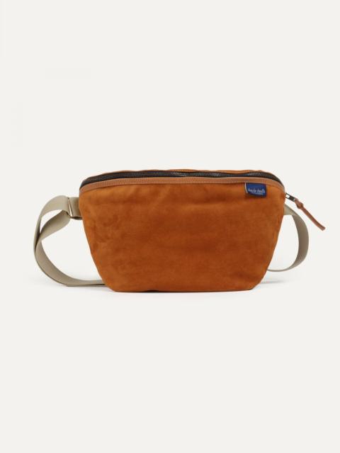 Bleu de Chauffe NEW BEAT XL BELT BAG - OCHRE