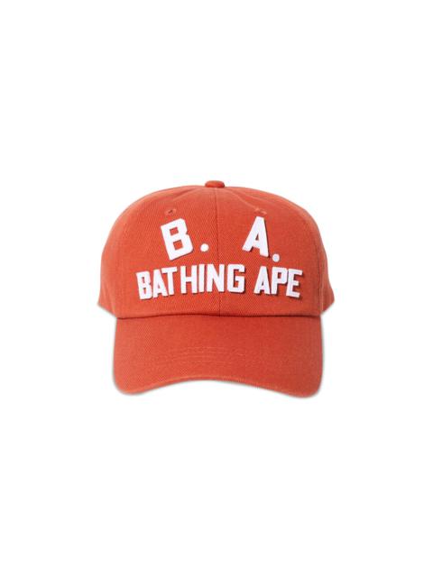 BAPE B.A. Washed Twill Cap 'Orange'