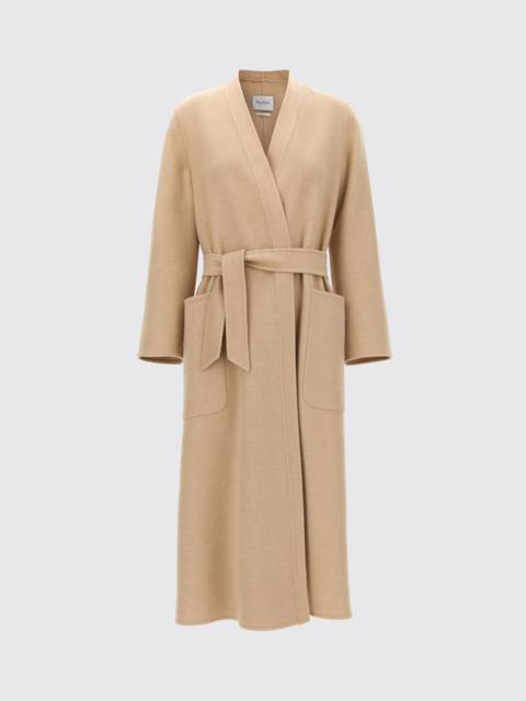 Max Mara MAX MARA Coat Woman color Beige