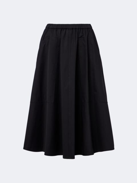 Vince Cotton midi skirt