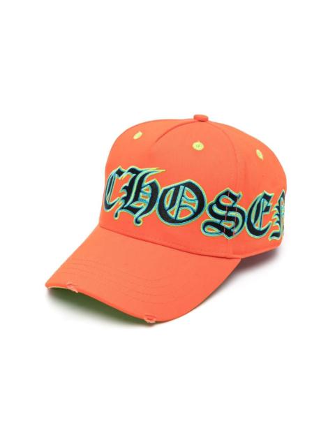 logo-embroidered baseball cap