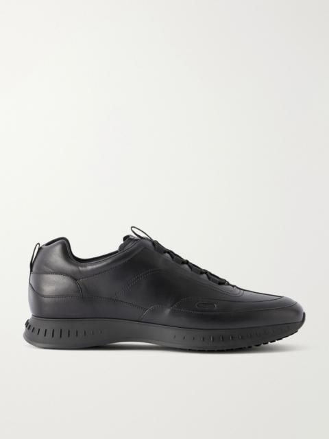 John Lobb Stream Leather Sneakers Black
