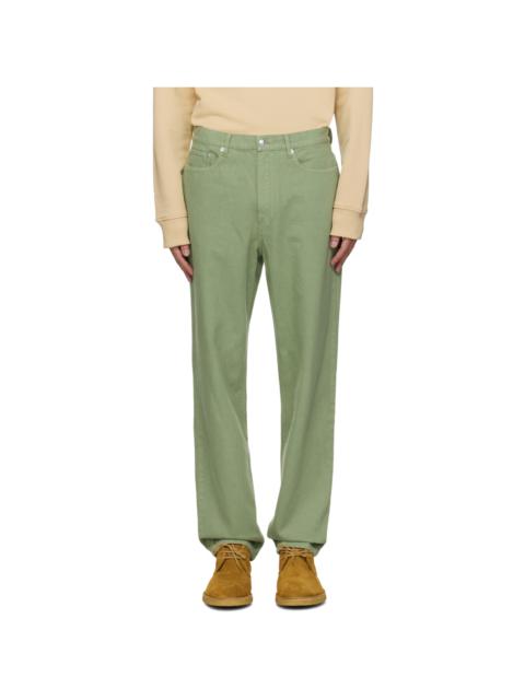 A.P.C. Green Martin Jeans