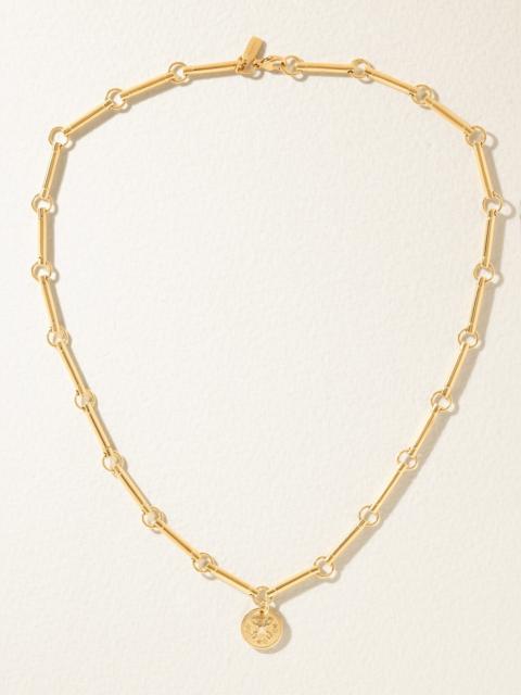 FOUNDRAE True Love 18-karat Gold Diamond Necklace