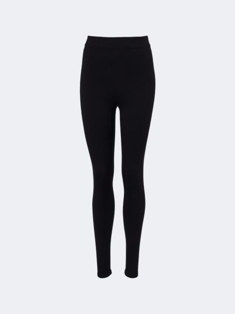 Alaïa Wool-blend leggings