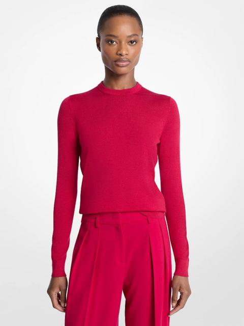 MICHAEL KORS COLLECTION Cashmere and Wool Blend Sweater