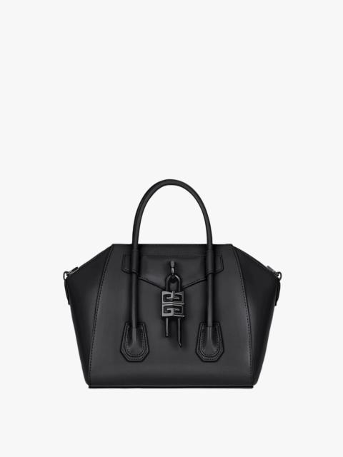 Givenchy MINI ANTIGONA LOCK BAG IN 4G LEATHER