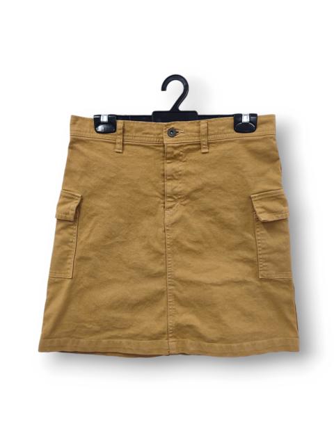 Other Designers Japanese Brand - Ray Cassin 2-Side Pockets Khaki Denim Skirts
